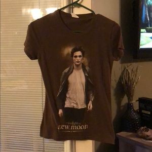 Brown Edward Twilight New Moon Shirt